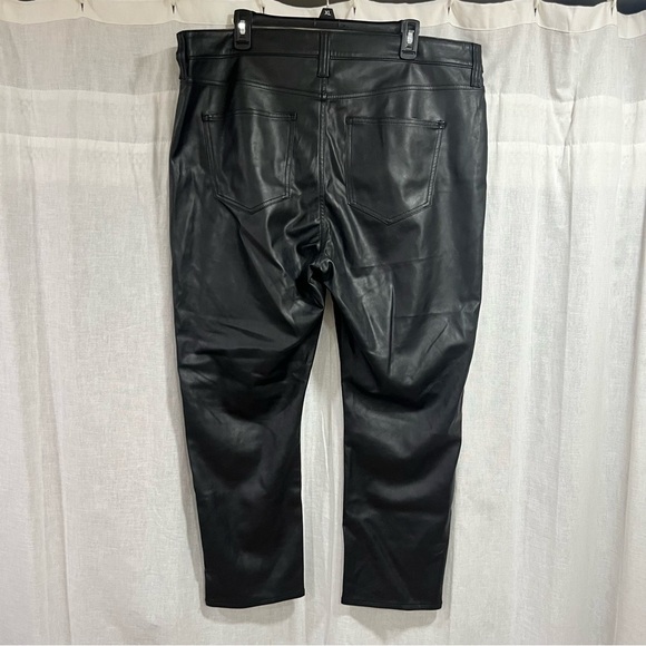 Gap Faux Leather Vintage Slim High Rise Pants - Picture 5 of 7